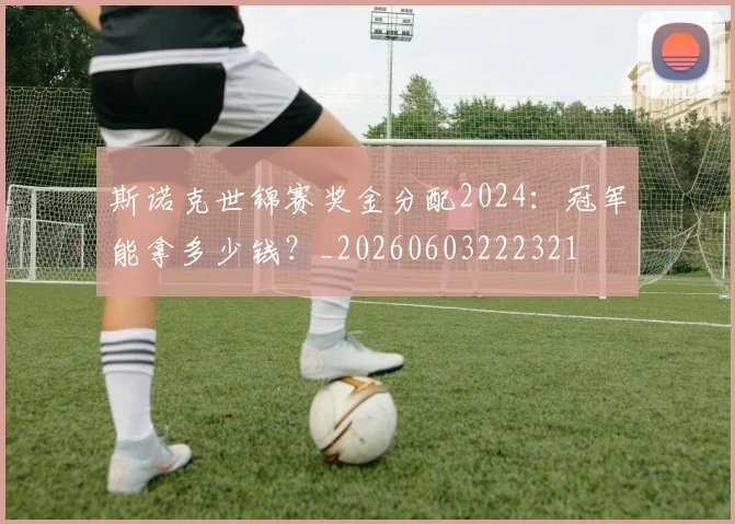 斯诺克世锦赛奖金分配2024：冠军能拿多少钱？_20260603222321