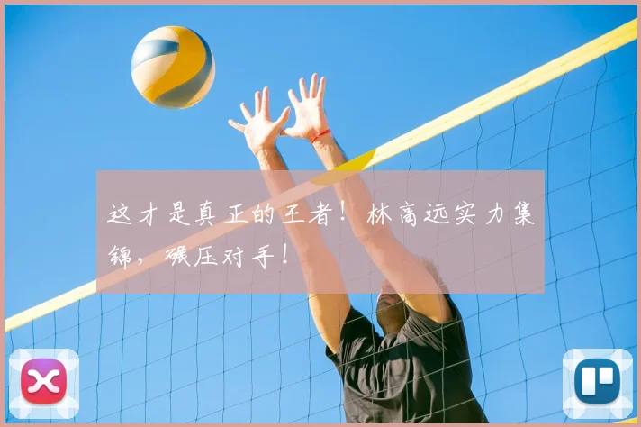 这才是真正的王者！林高远实力集锦，碾压对手！